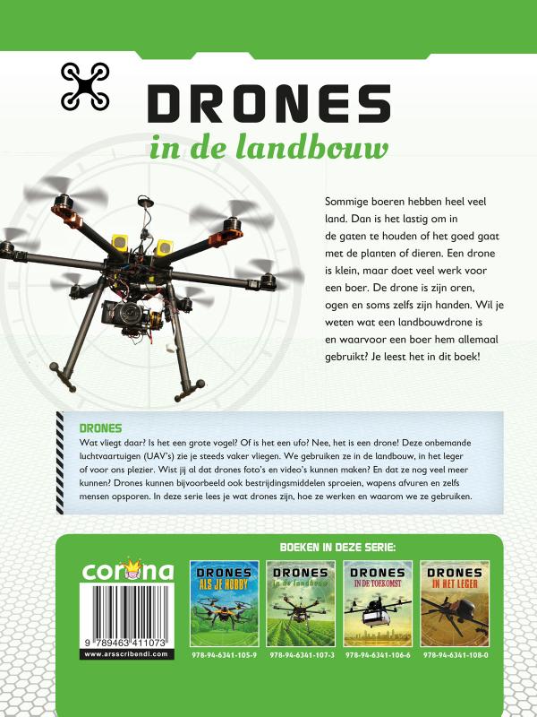 Drones in de landbouw / Drones achterkant