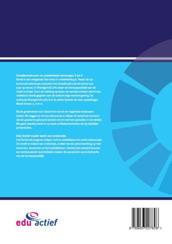 Bedrijfseconomisch rekenen in de retail 1 / niveau 4 / Klantgericht achterkant