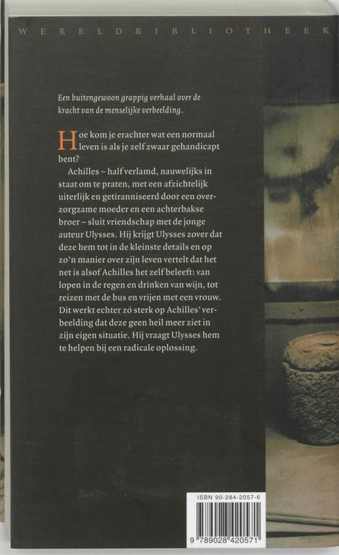 De Snelvoetige Achilles achterkant