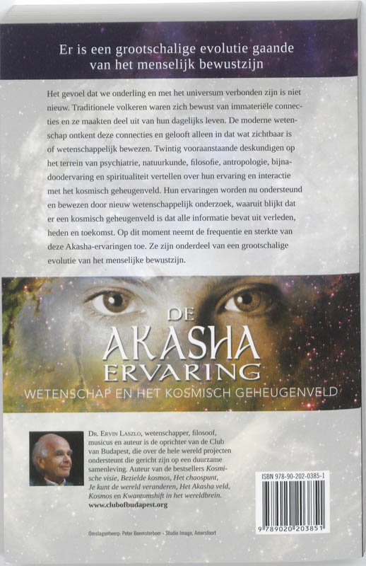 De Akasha-ervaring achterkant
