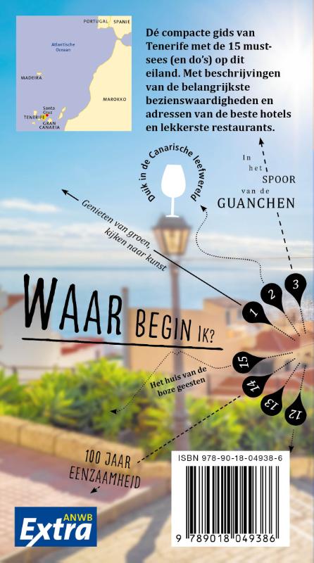 ANWB Extra - Tenerife achterkant