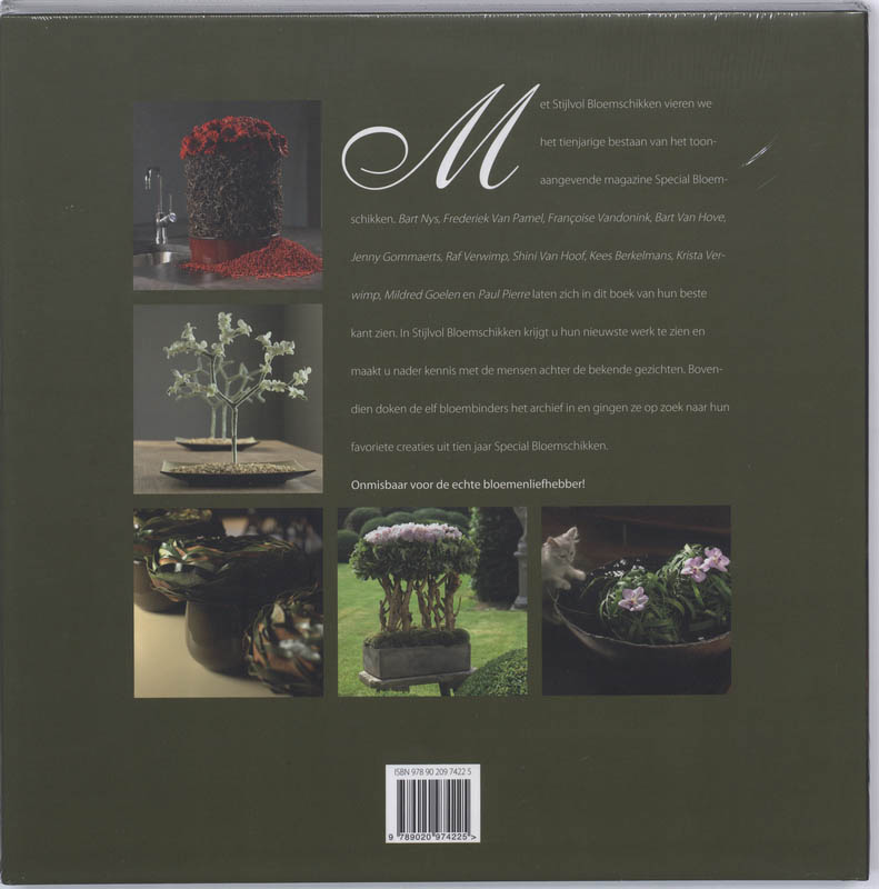 Stijlvol Bloemschikken achterkant