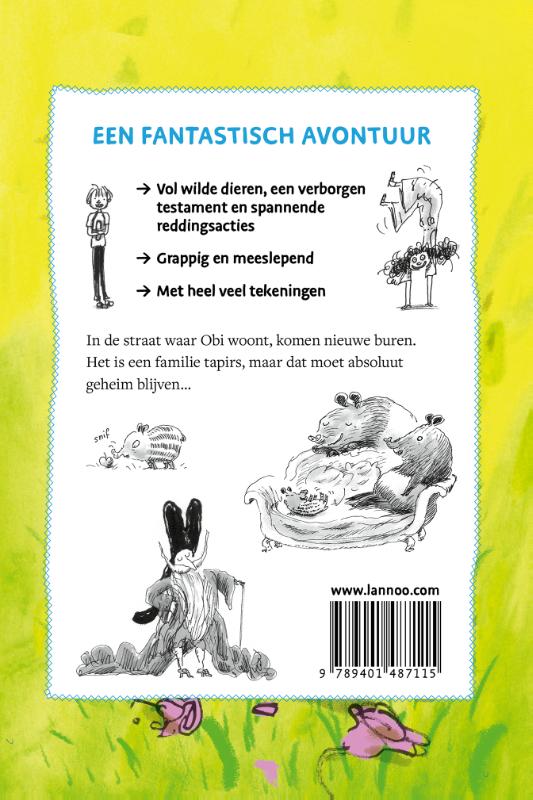 Obi en Tito Tapir achterkant