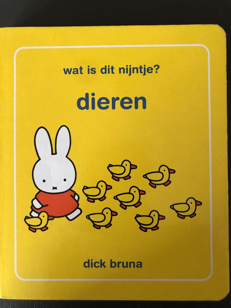 Nijntje Kartonboek Wat Is Dit Nijntje? Dieren