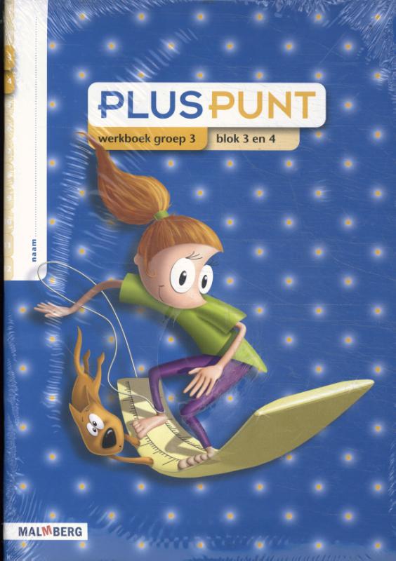 Pluspunt (set 5 ex) groep 3 blok 3-4 Werkboek
