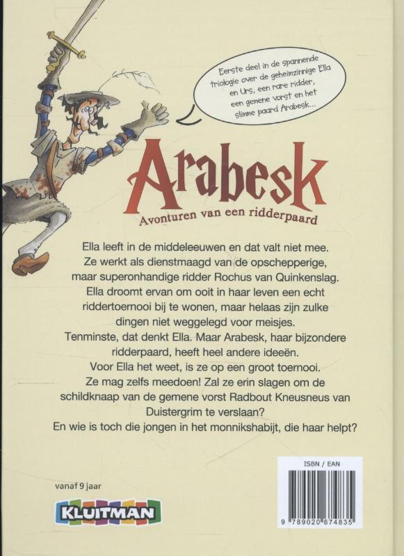 Avonturen van een ridderpaard / Arabesk / 1 achterkant