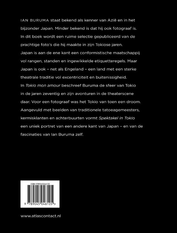 Spektakel in Tokio achterkant