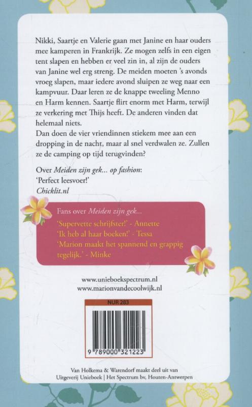 Meiden zijn gek... op vakantie achterkant
