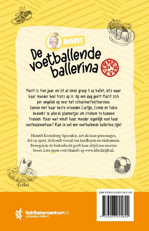 De voetballende ballerina / FRNZ4EVER achterkant
