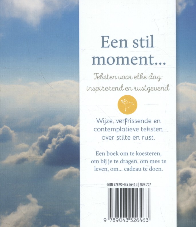 Rust & stilte / Een stil moment achterkant