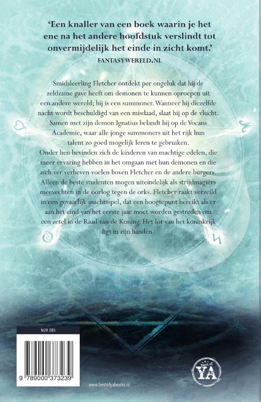 De nieuweling / Summoner / 1 achterkant