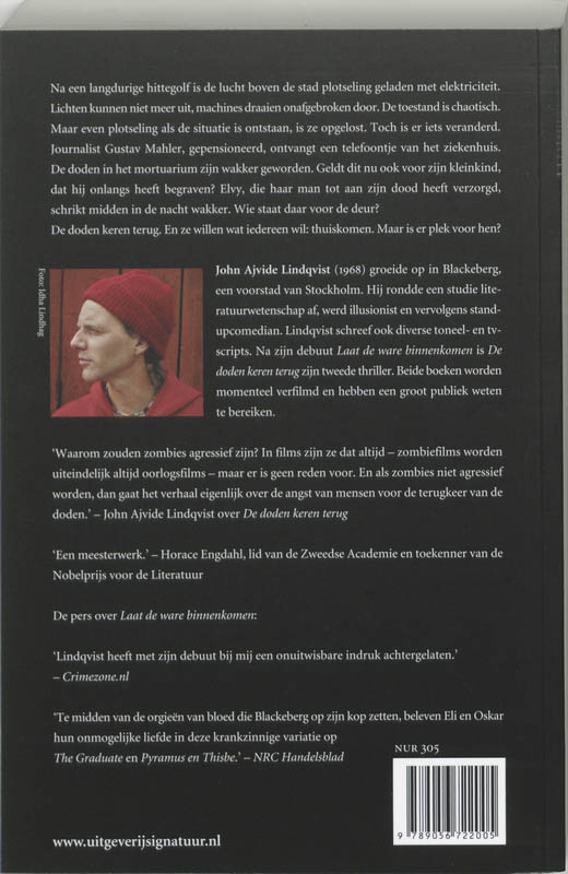 De Doden Keren Terug achterkant