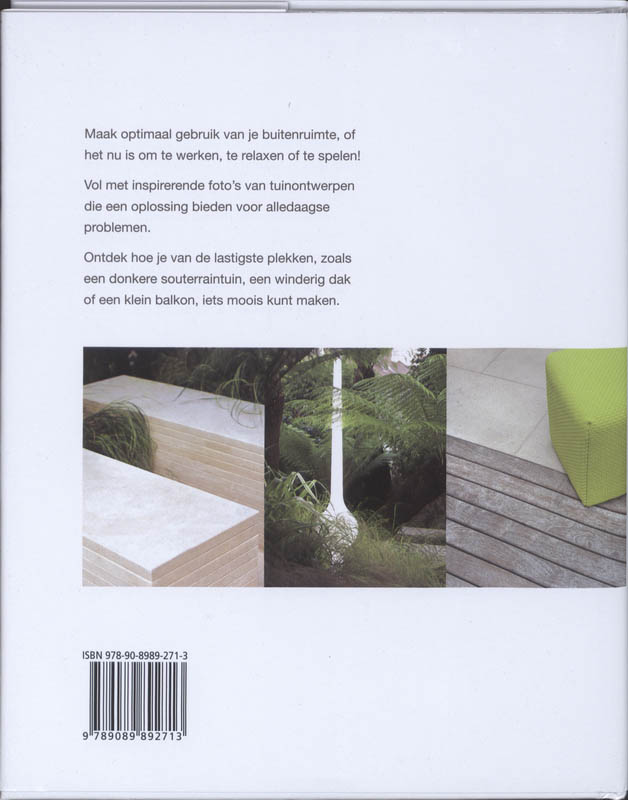 Kleine tuin, grote ideeen achterkant