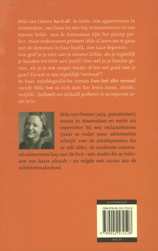 Even leek alles normaal achterkant