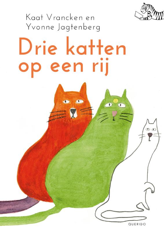 Drie katten op een rij / Tijgerlezen