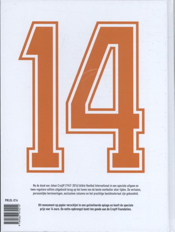 Johan Cruijff / VI Legends achterkant