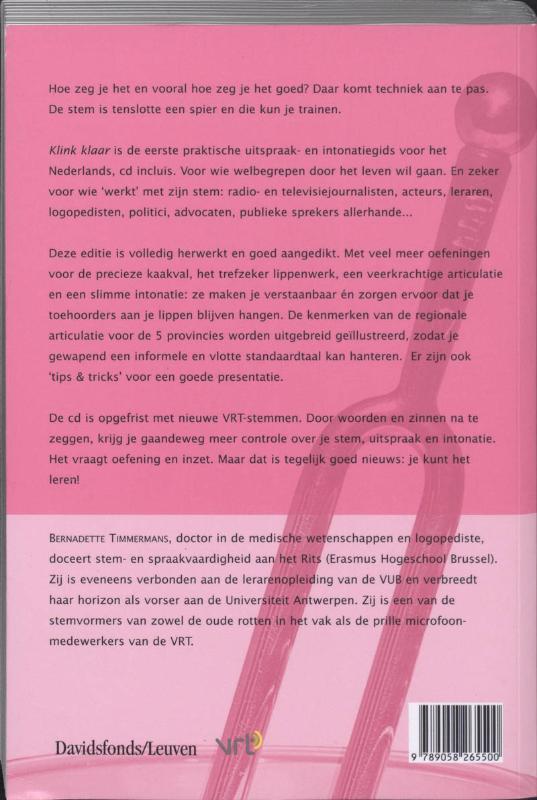 Klink klaar achterkant