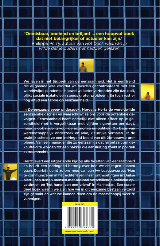 De eenzame eeuw achterkant