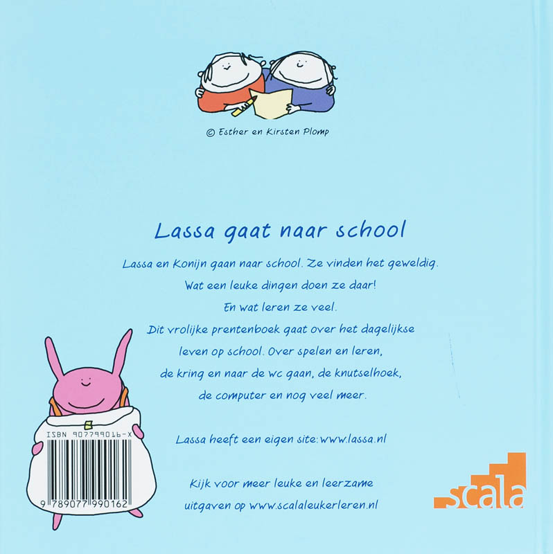 Lassa Gaat Naar School achterkant