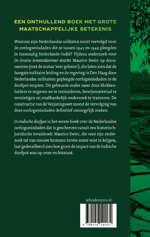 De Indische doofpot achterkant