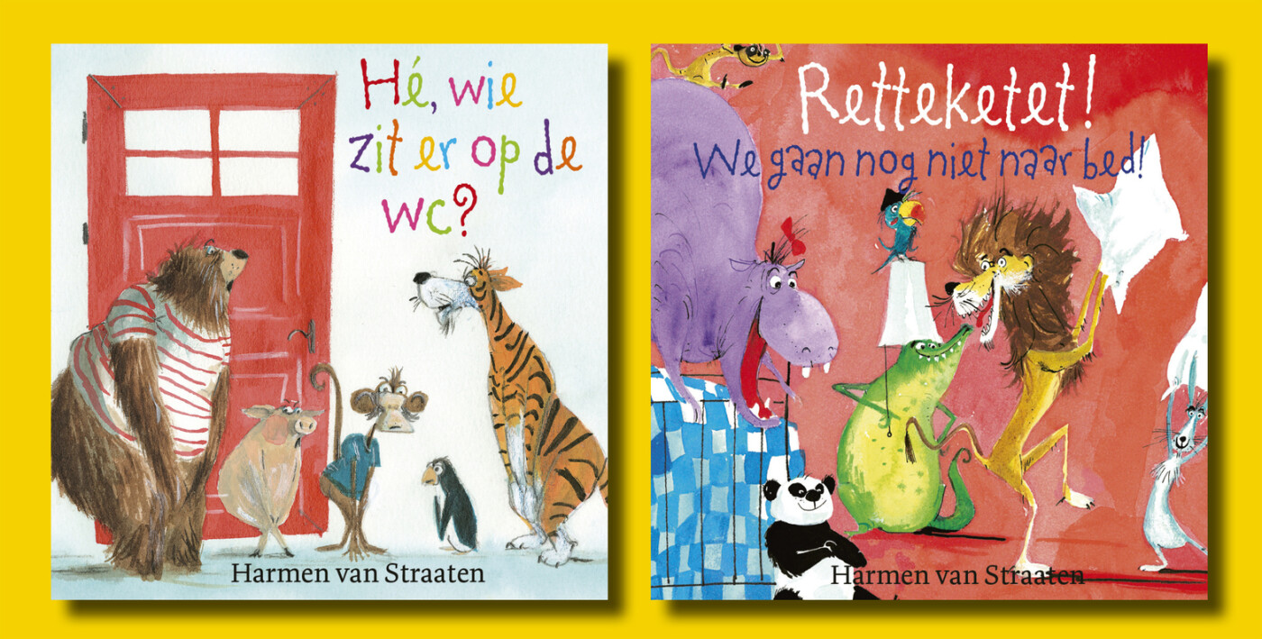 Uitdeelboekjes - Retteketet & Hé, wie zit er op de wc? / Grappige en ondeugende rijmprentenboeken