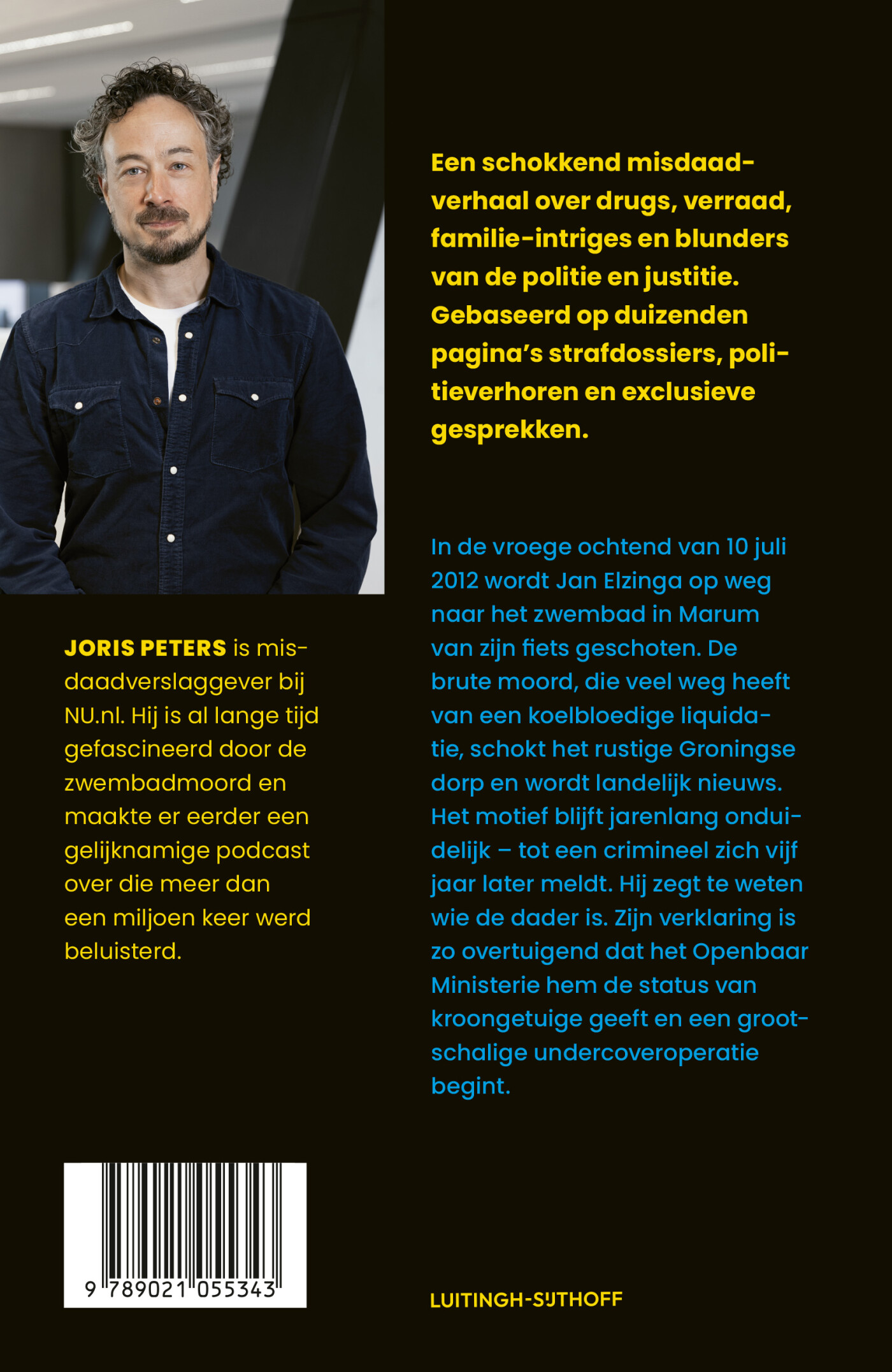 De zwembadmoord achterkant