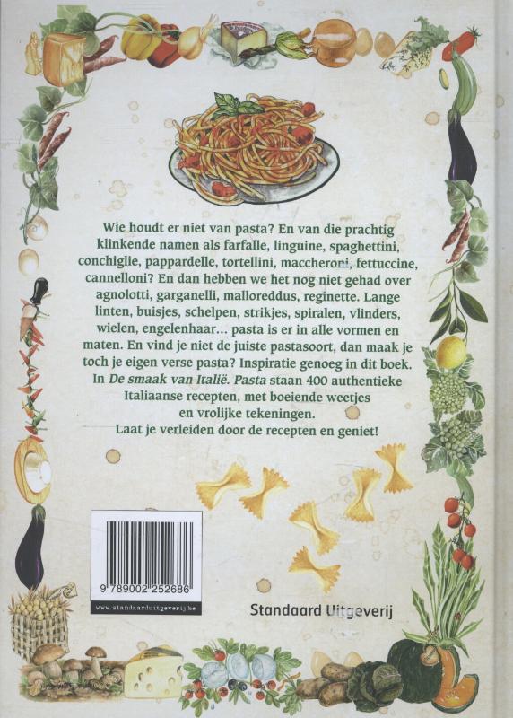 De smaak van Italie achterkant