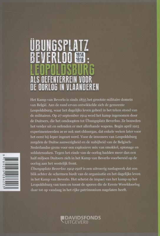 Übungsplatz Beverloo 1914-1918 achterkant