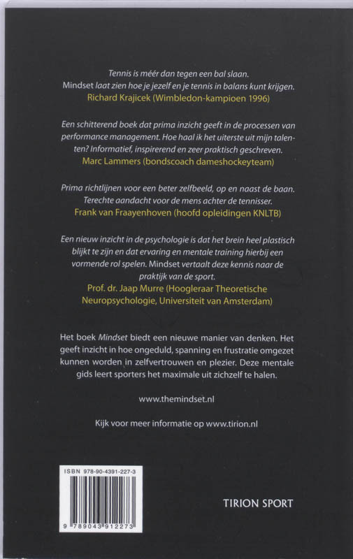 Mindset / Herziene Editie achterkant