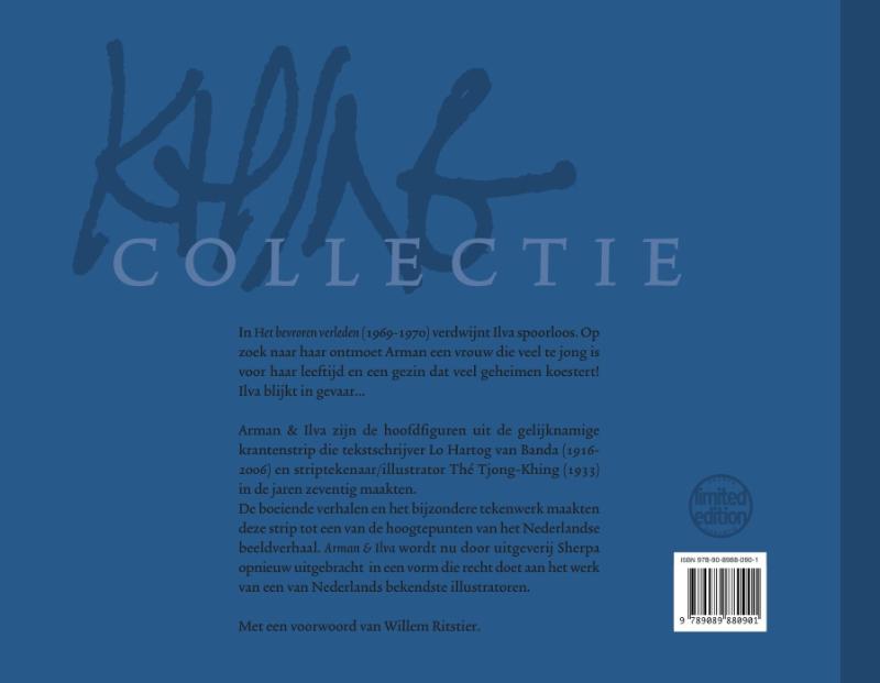 Arman & Ilva 2 -   Het bevroren verleden achterkant