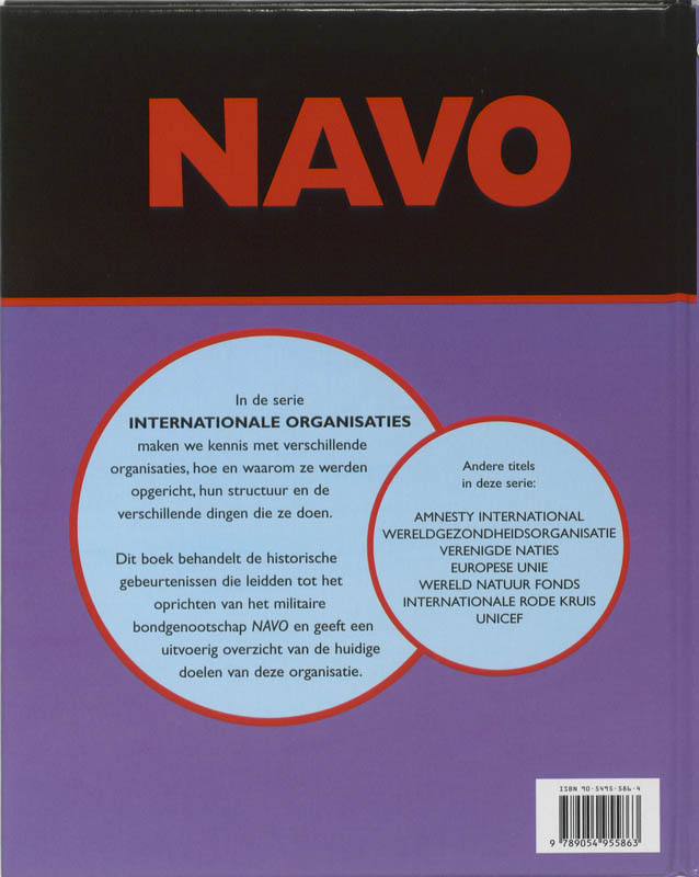 Navo Internationale Organisaties achterkant