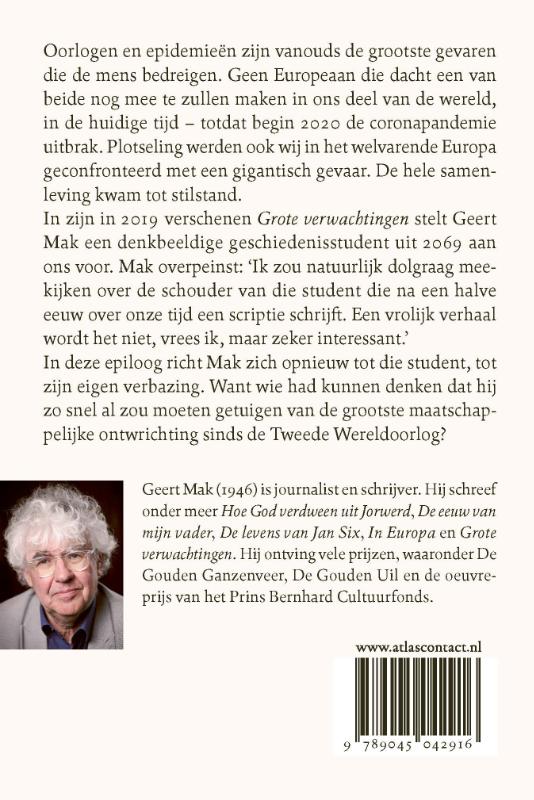 Epiloog bij Grote verwachtingen achterkant