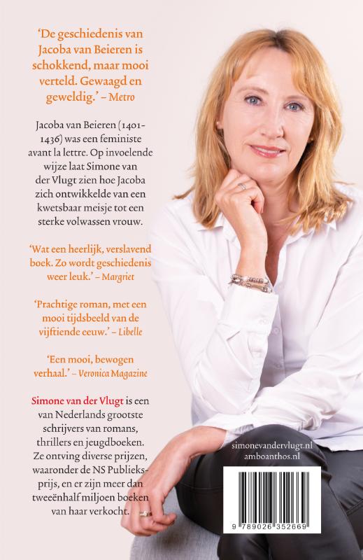 Jacoba, Dochter van Holland achterkant