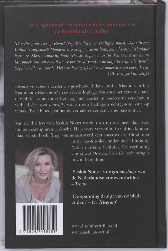 Afgunst & Een goed huwelijk achterkant