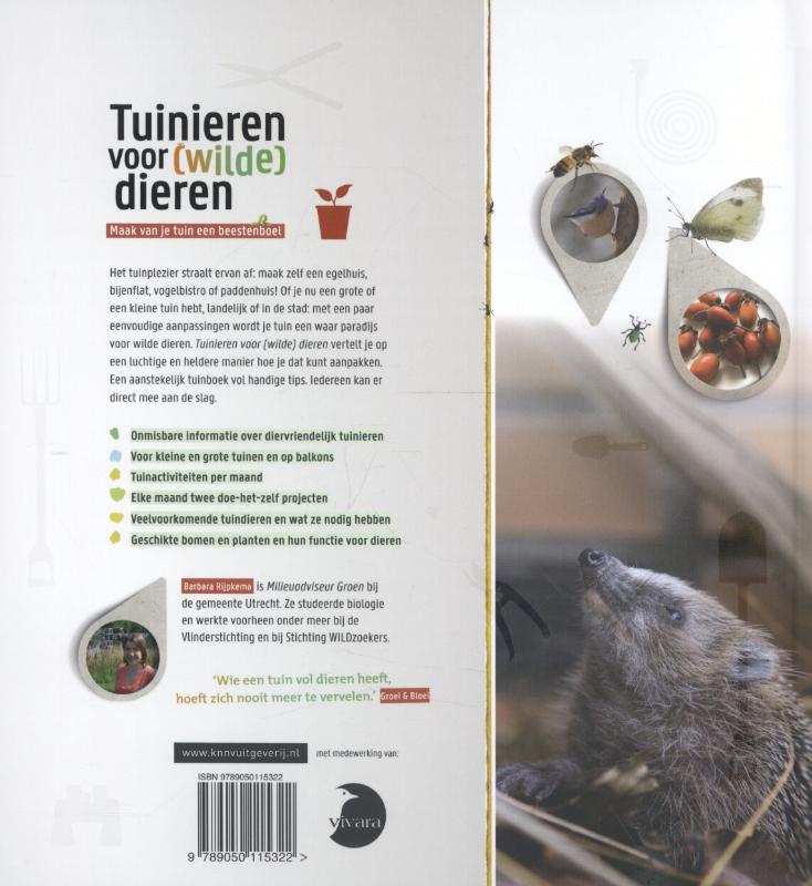 Tuinieren voor [wilde] dieren achterkant