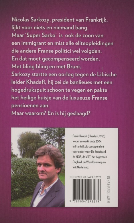 Super Sarko! achterkant