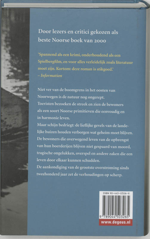 De Grote Overstroming achterkant