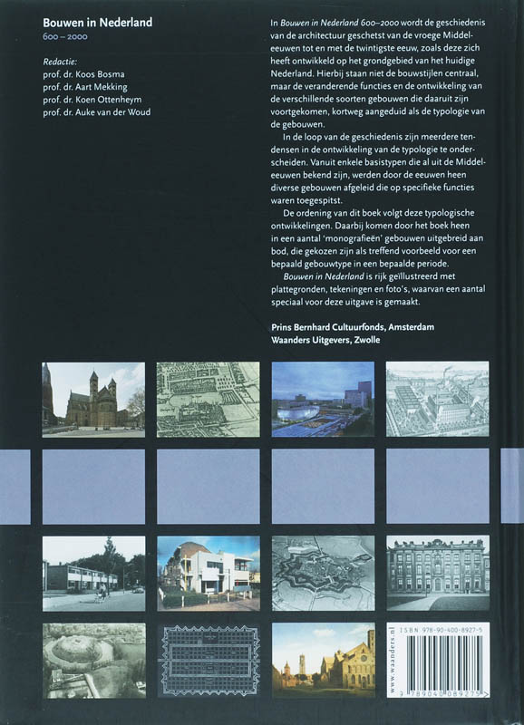 Bouwen in Nederland 600-2000 achterkant