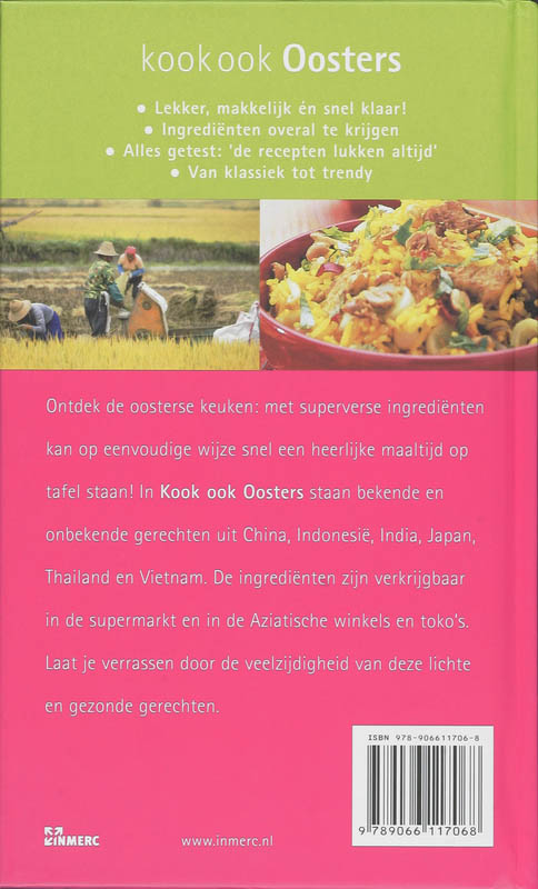 Kook Ook Oosters / Kook ook achterkant