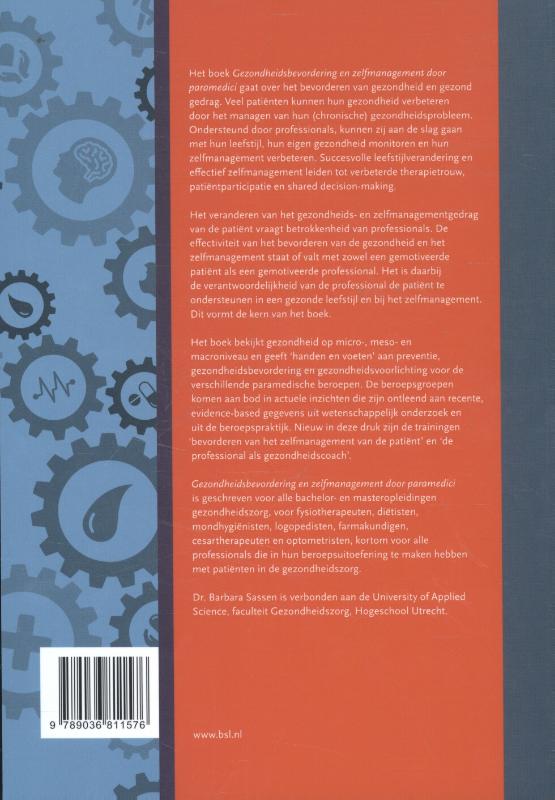 Gezondheidsbevordering en zelfmanagement door paramedici achterkant