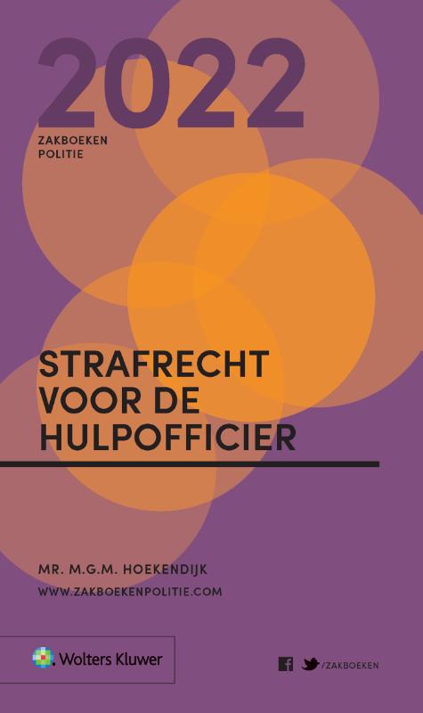 Zakboek Strafrecht voor de Hulpofficier 2022