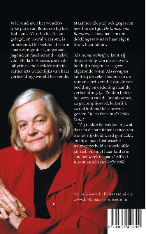 De tuinen van Bomarzo achterkant