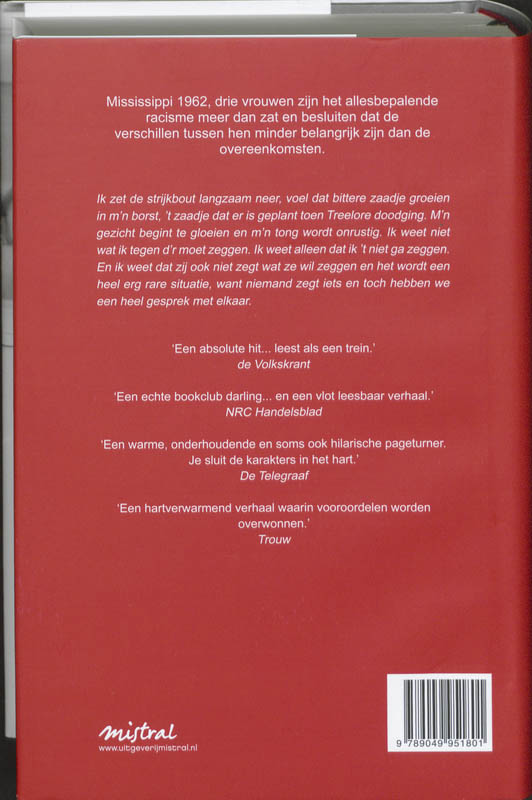 Een keukenmeidenroman achterkant