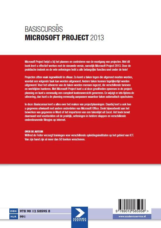 Basiscursussen - Project 2013 achterkant