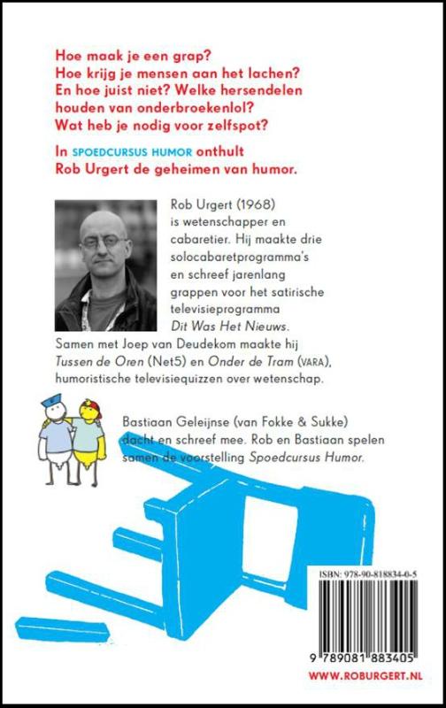Spoedcursus humor achterkant