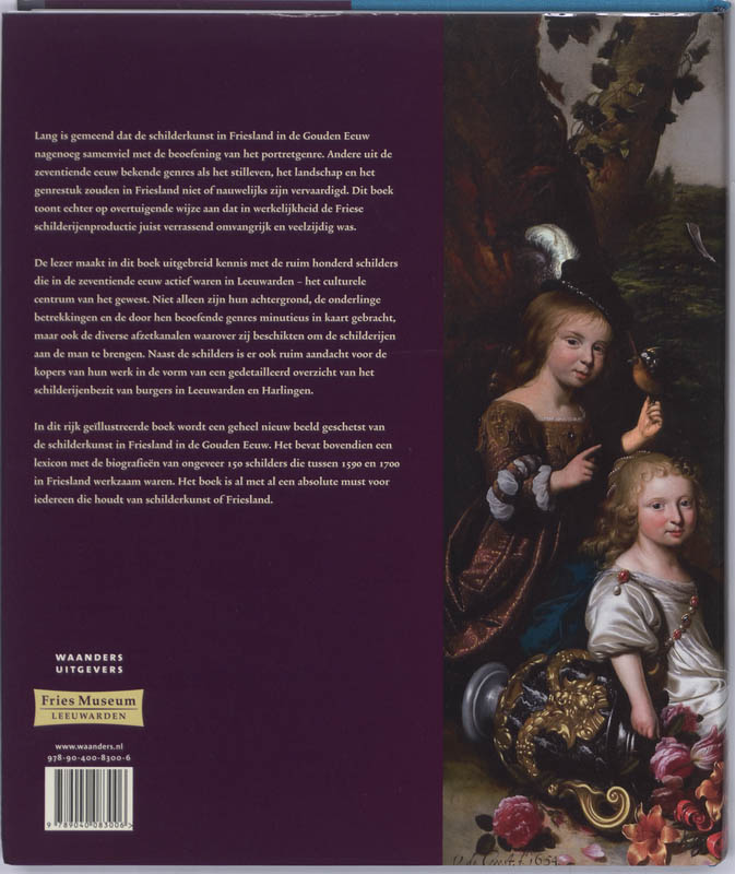 Friese Schilderkunst In De Gouden Eeuw achterkant