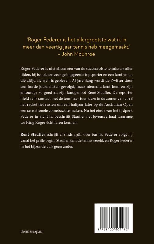 Federer achterkant