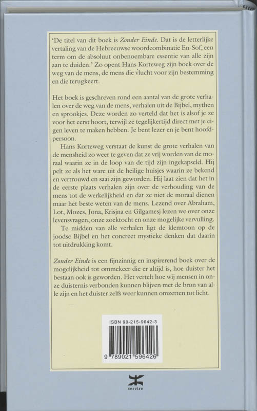 Zonder einde achterkant