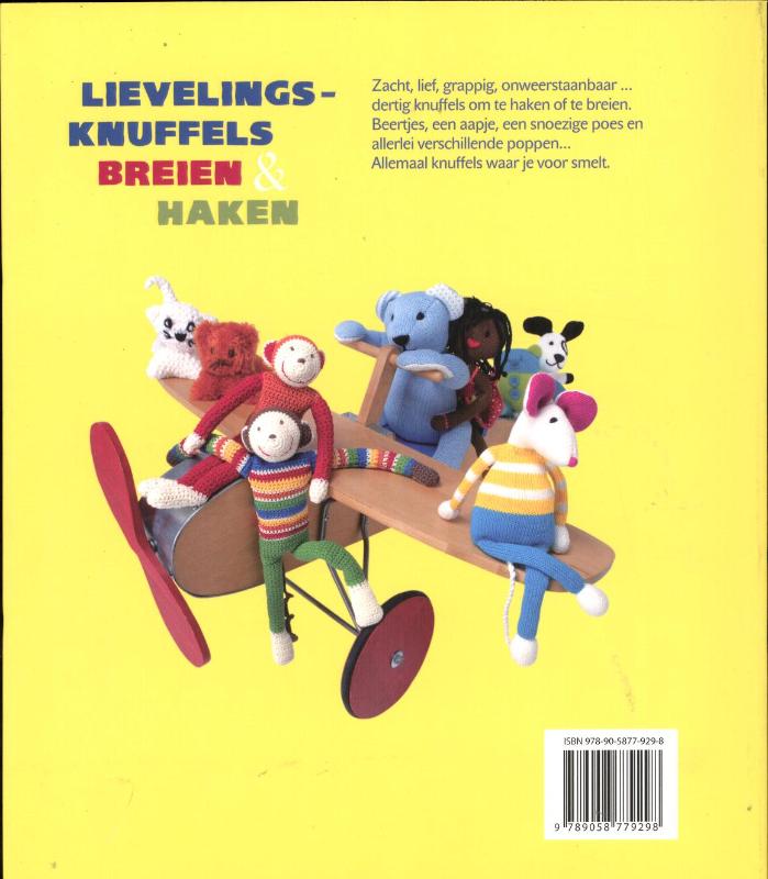 Lievelingsknuffels Breien En Haken achterkant
