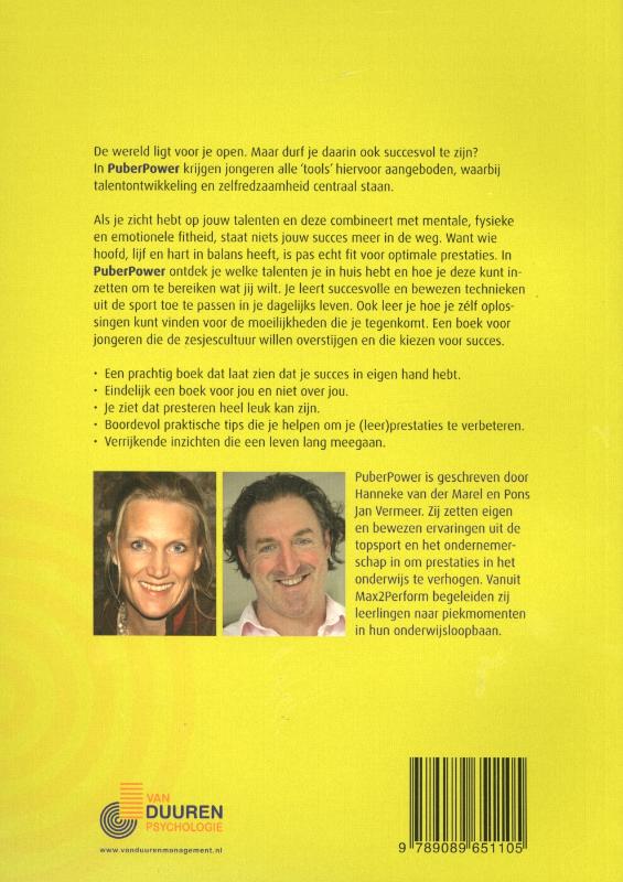 Puberpower achterkant